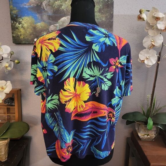 Zara Trafaluc blue top - Picture 2 of 4